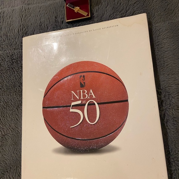 NBA at 50 Book and Tie Clip - Picture 2 of 3
